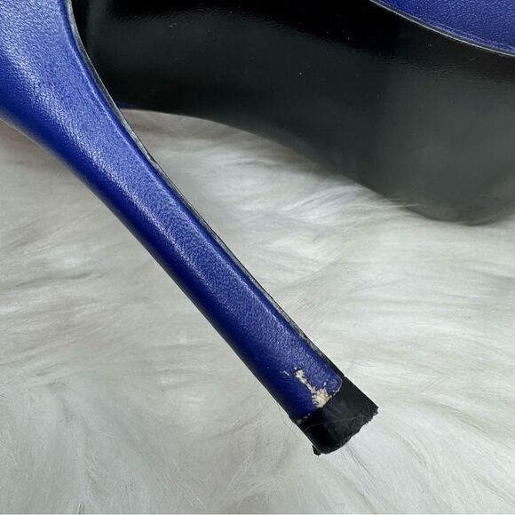 Steve Madden Cobalt Blue Galleryy Leather Pump 6.5 - Picture 8 of 12